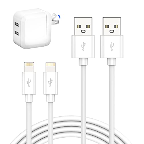 Amazon | iPhone 充電器 折り畳み式 2ポート24W USB 充電器 1M 2